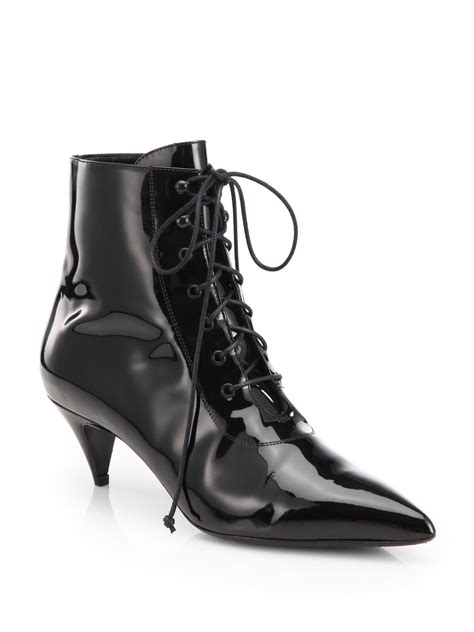 ysl black ladies boots|yves saint laurent boots women's.